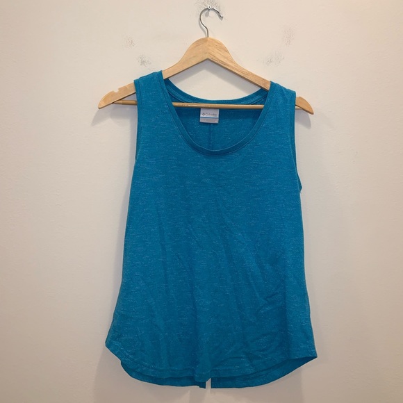 Columbia Light Blue tank top size M - Picture 3 of 11